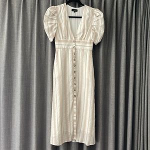 Marjorelle Dress with 100 percent rayon lining.  With pockets.